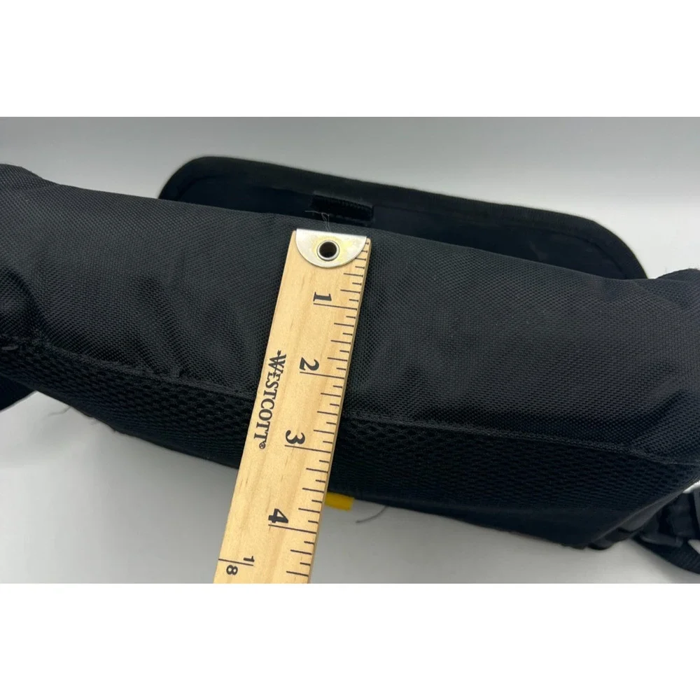 Targus Black Gray Laptop Messenger Shoulder Bag Padded Organizer Adjust Strap